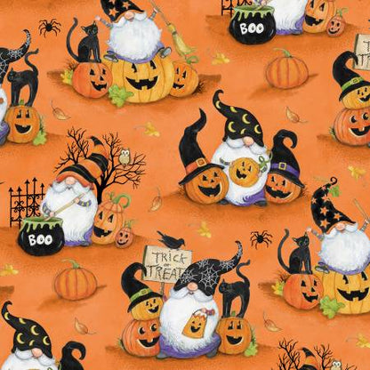 Halloween 2.5” Gnome Fabric Strips