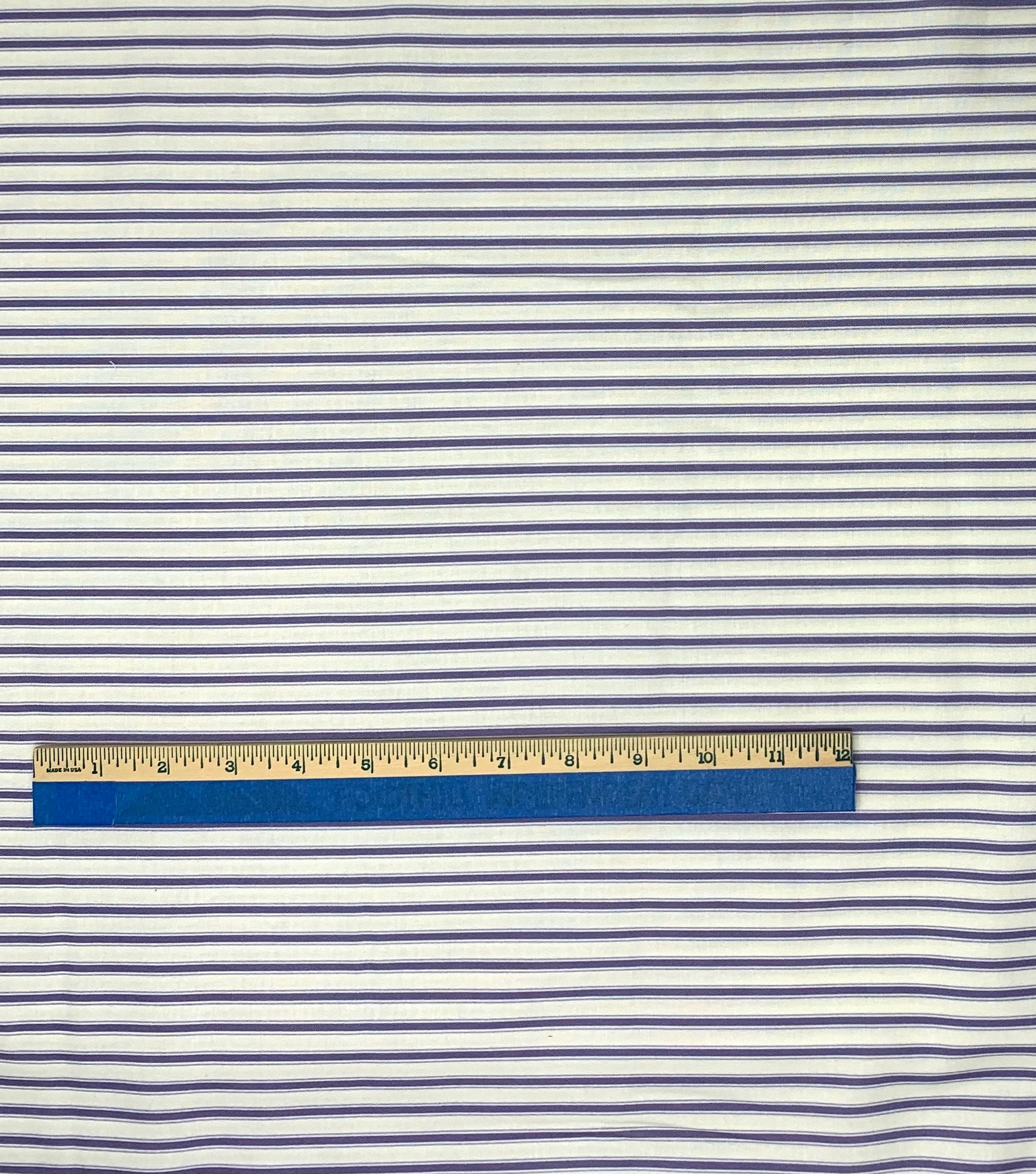 Blue White Stripe yardage, Amelie, Tanya Whelan