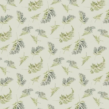 Green Fern yardage, Blessed by Nature, Green Florals, Lisa Audit, Wilmington Prints