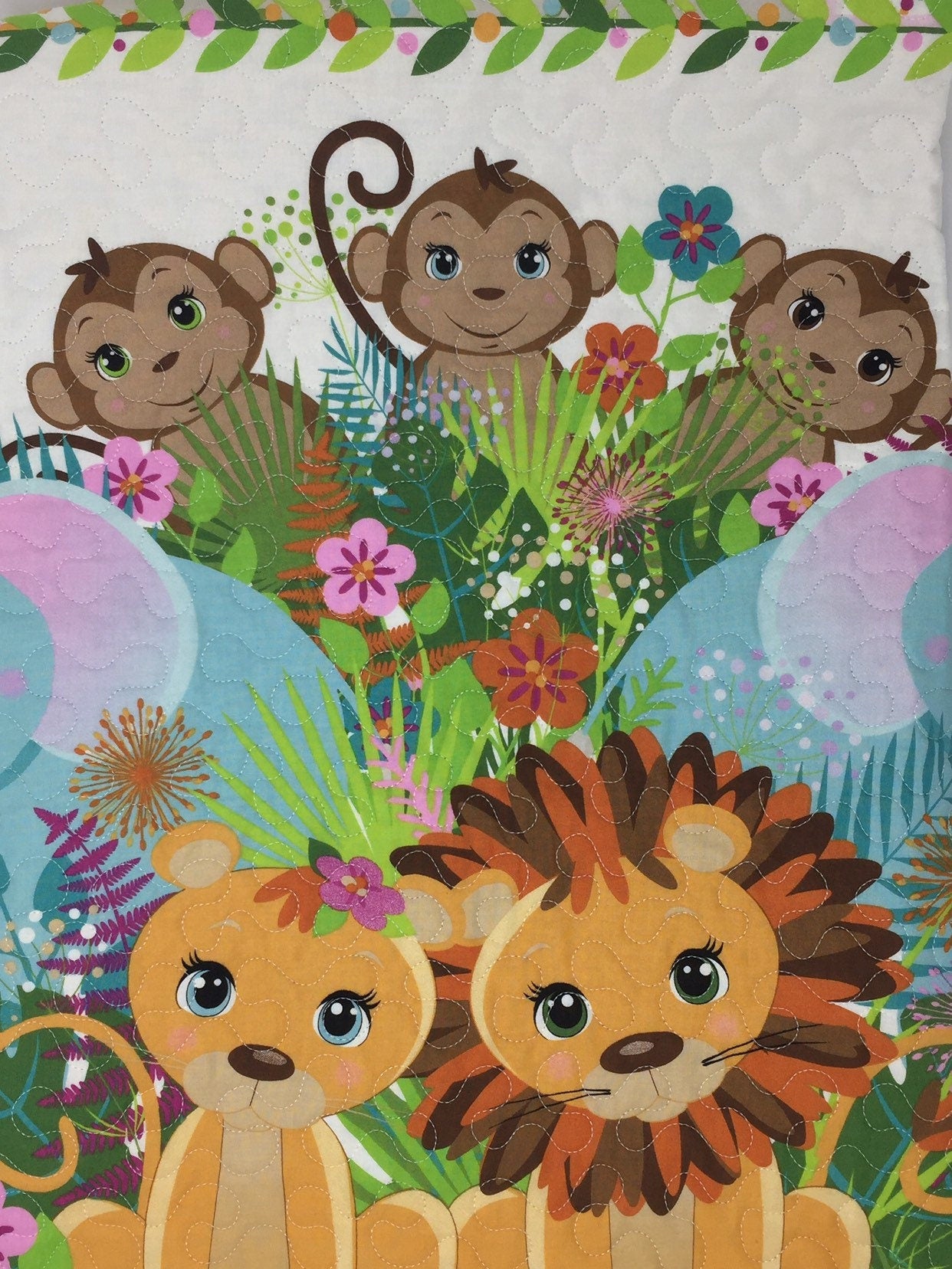 Jungle Baby Quilt