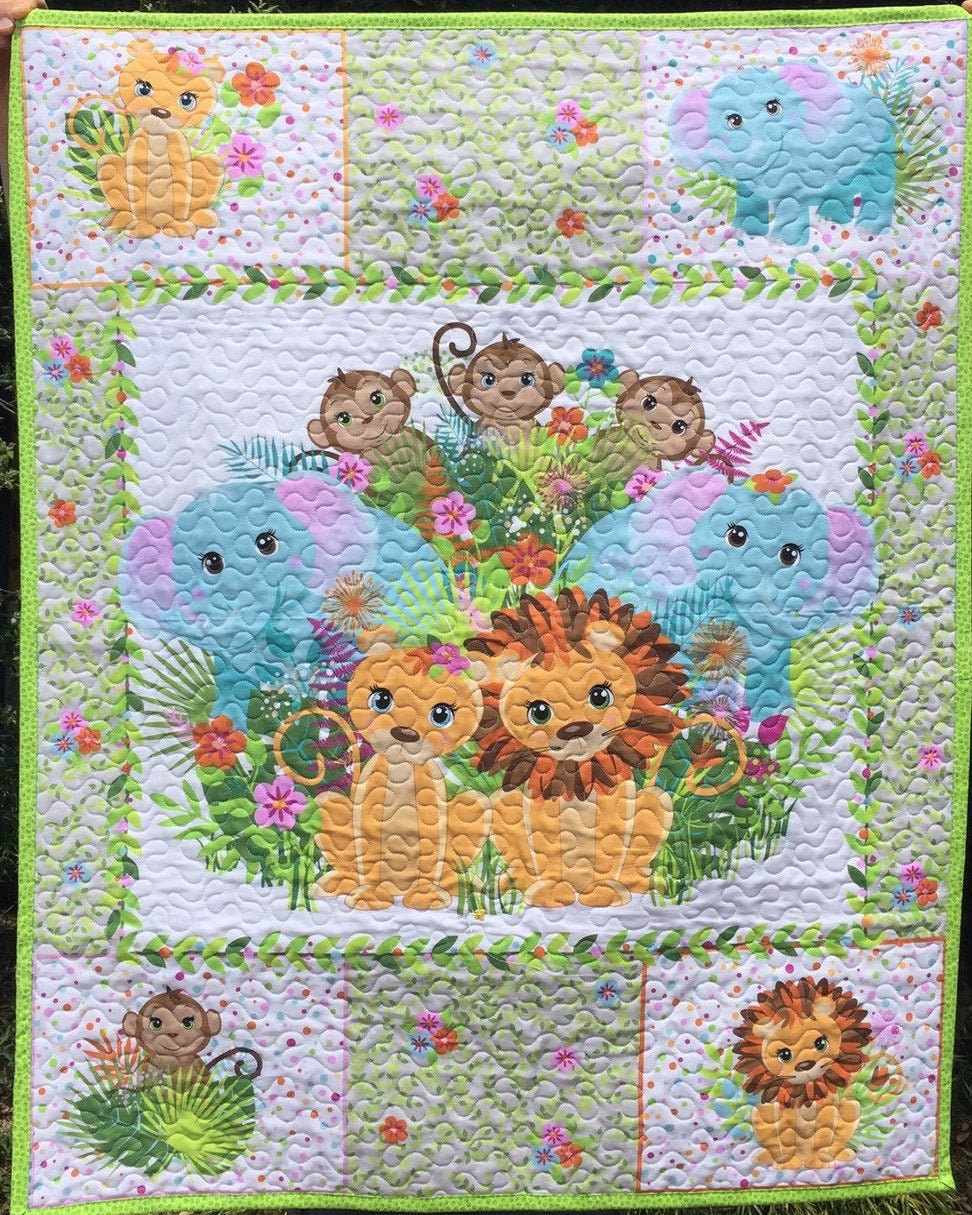 Jungle Baby Quilt