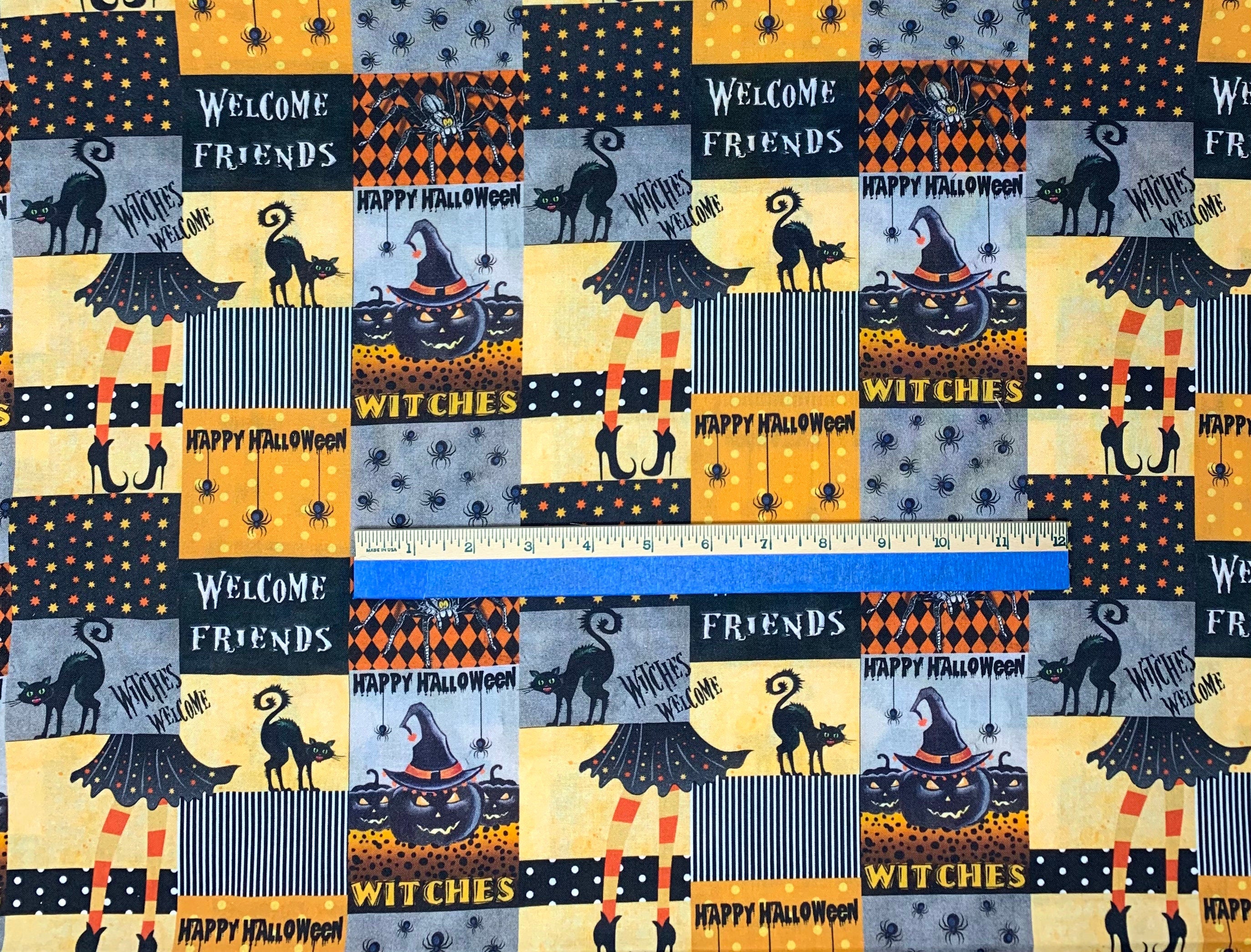 Halloween fabric by on sale the yard