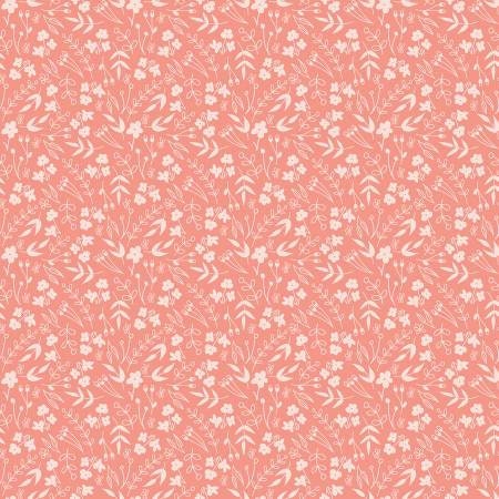 Daybreak - Floral Fat Quarter Bundle, Flowers, Pink, Blue, White, Riley Blake, 28 Pieces, Precut Quilt Fabric