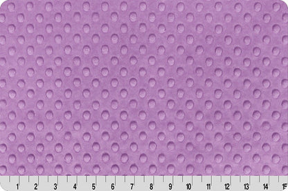 Lilac Cuddle Dimple, Lavender, Purple, Shannon Fabrics, Minky Yardage