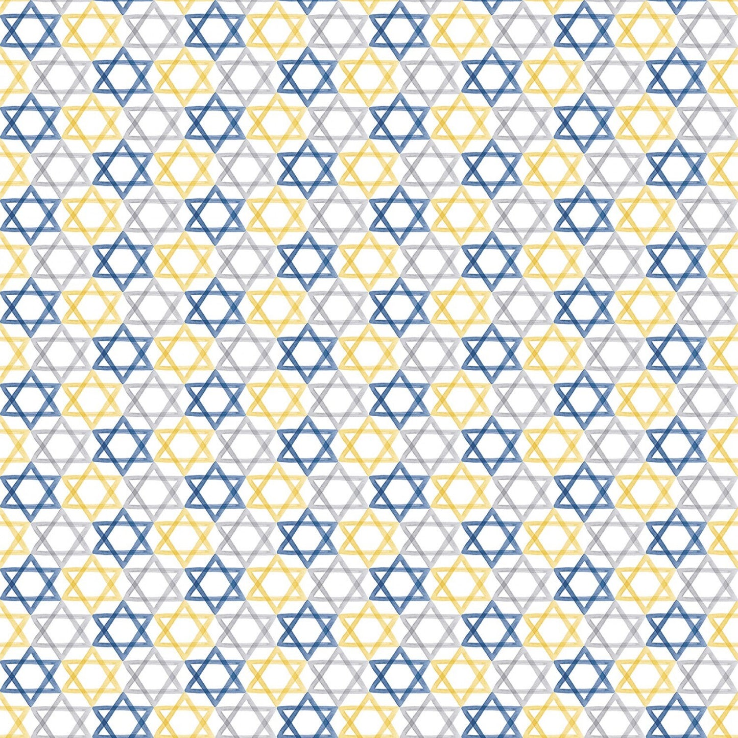 Hanukkah 5 inch Fabric Squares, Charm Pack, Hanukkah Nights, 42 Fabric Squares Total, Riley Blake