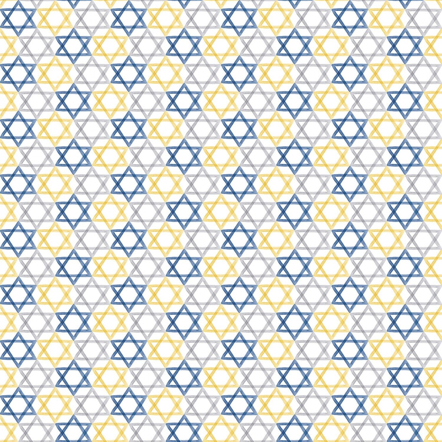 Hanukkah 5 inch Fabric Squares, Charm Pack, Hanukkah Nights, 42 Fabric Squares Total, Riley Blake