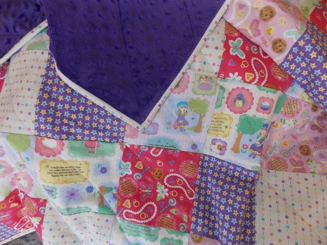 Baby Girl Nursery Rhyme Quilt