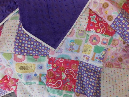 Baby Girl Nursery Rhyme Quilt