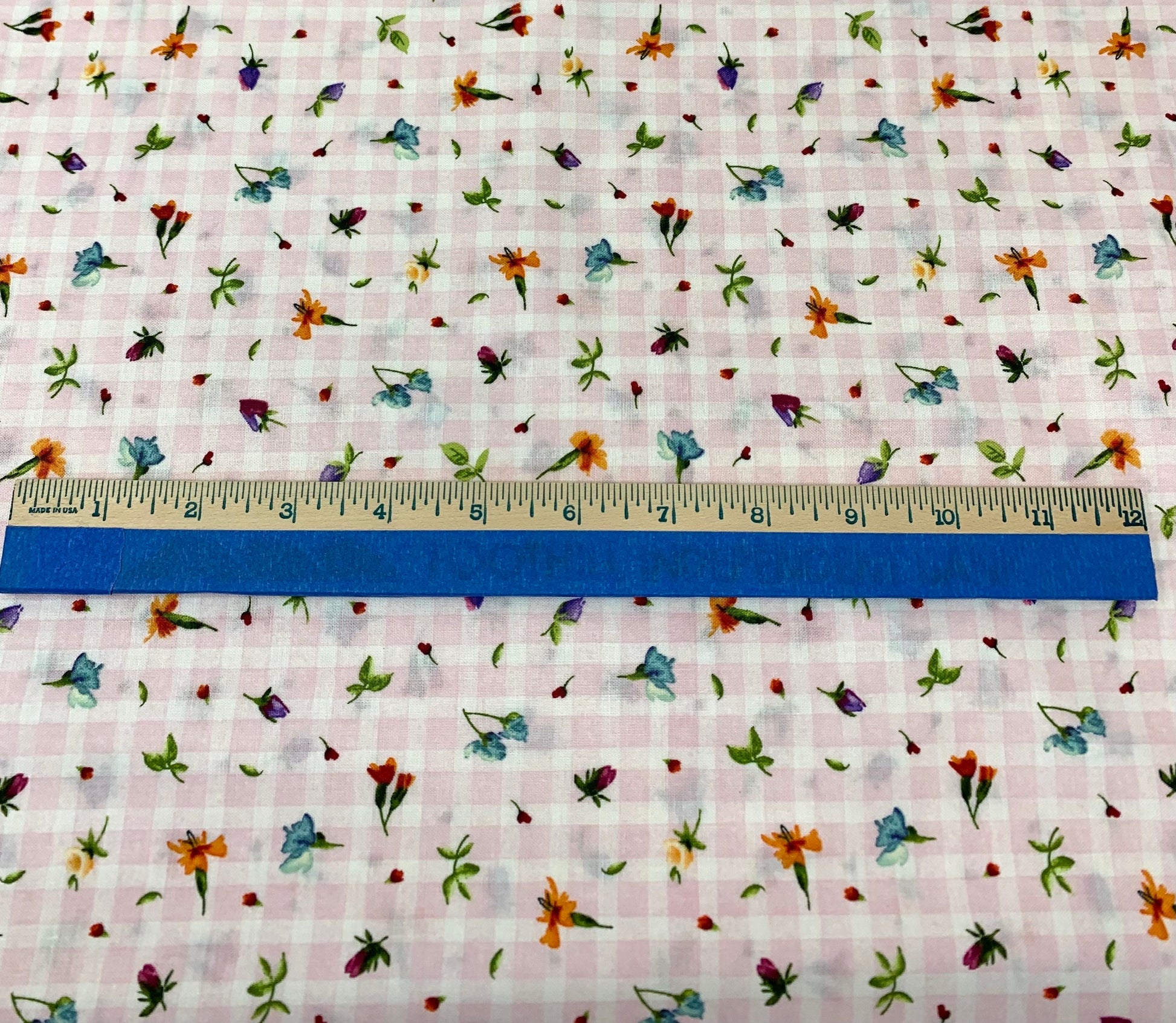 Pink Floral Yardage, Ditsy Small Flowers, Bloom On, Maywood Studio, Fabric Yardage